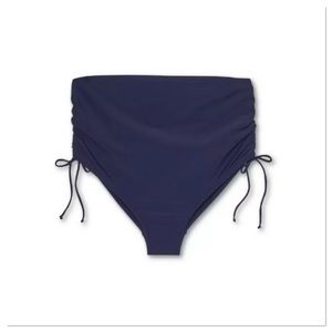 High Waist With Side Tie Brief Maternity Swim Bottom